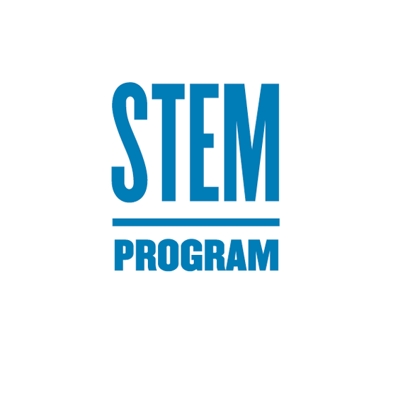 STEM icon white background